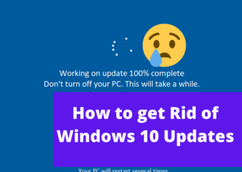 How to get rid of Windows 10 update message