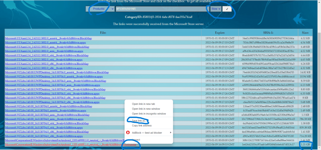 Install Windows Subsystem for Android in windows 11